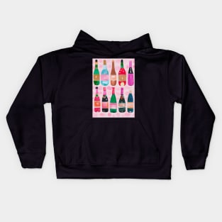 Bottles Pattern Painting Kids Hoodie